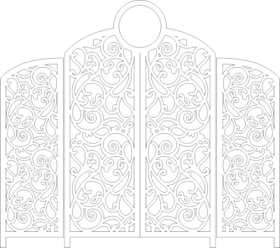 Shirma 1 DXF Dosyası DXF çizimi