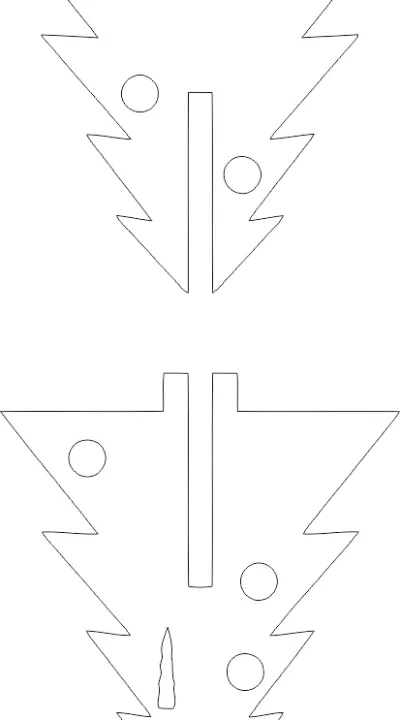 Ağaç 3D DXF Dosyası DXF çizimi