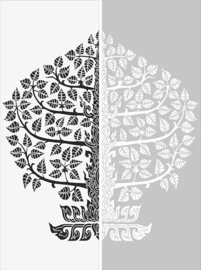 Çiçek Desenli Kumlama Ücretsiz Vektör CDR çizimi