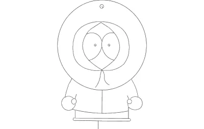 30 kenny dxf Dosyası DXF çizimi