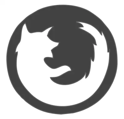 Firefox Logosu DXF Dosyası DXF çizimi