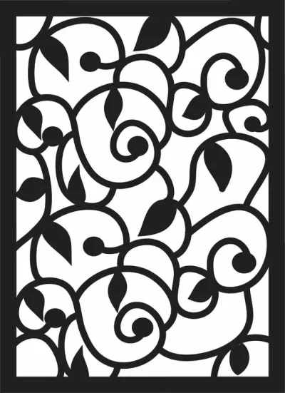 Çiçek Deseni SVG Dosyası SVG çizimi