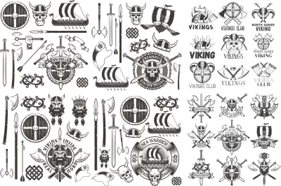 Viking Vektör Seti Ücretsiz Vektör CDR çizimi