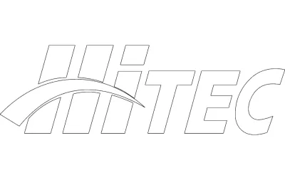 Yüksek teknoloji logo dxf dosyası DXF çizimi