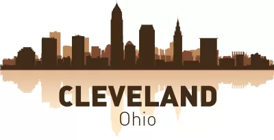 Cleveland Silüeti Ücretsiz Vektör CDR çizimi