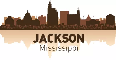 Jackson Şehir Silüeti Ücretsiz Vektör CDR çizimi