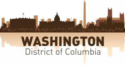 Washington Silüeti Ücretsiz Vektör CDR çizimi