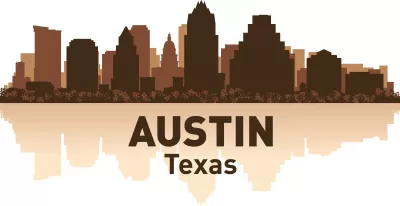 Austin Silüeti Ücretsiz Vektör CDR çizimi