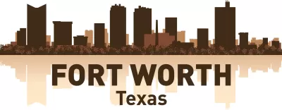 Fort Worth Silüeti Ücretsiz Vektör CDR çizimi