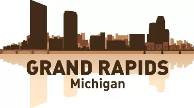 Grand Rapids Silüeti Ücretsiz Vektör CDR çizimi