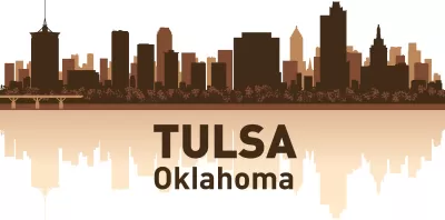 Tulsa Silüeti Ücretsiz Vektör CDR çizimi