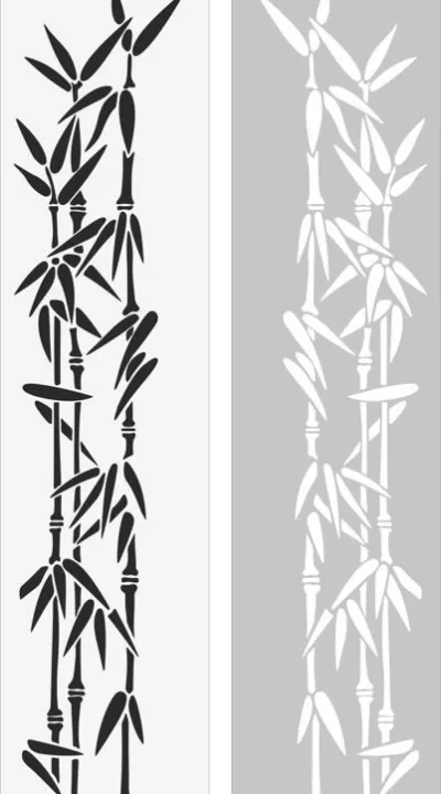 Bambu Kumlaması Deseni Ücretsiz Vektör CDR çizimi