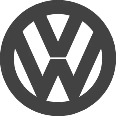Volkswagen Logo DXF Dosyası DXF çizimi