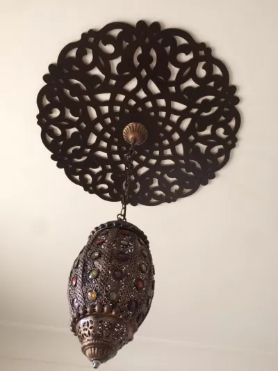Tavan Madalyonu DXF Dosyası DXF çizimi