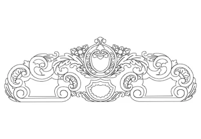 CNC Başlık Tasarımı CNC Router Ücretsiz Vektör CDR çizimi