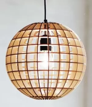 Lazer Kesim Kolye Lamba DXF Dosyası DXF çizimi