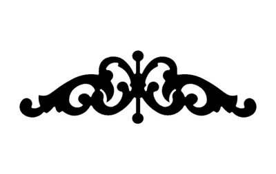 Dekor 13 dxf Dosyası DXF çizimi