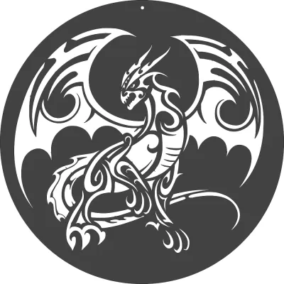 Ejderha Kabile DXF Dosyası DXF çizimi