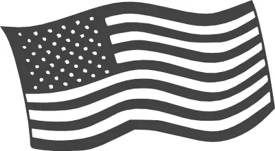 Ücretsiz Amerikan Bayrağı DXF Dosyası DXF çizimi