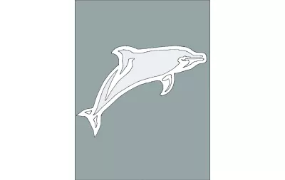 Dolphin 2 dxf Dosyası DXF çizimi