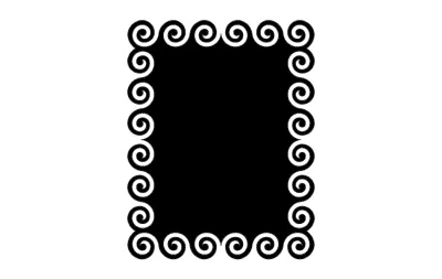 Çerçeve - 5 dxf Dosyası DXF çizimi