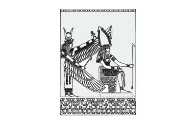 Mısır dxf Dosyası DXF çizimi