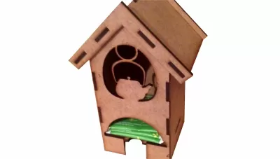 Lazer Kesim Çay Evi DXF Dosyası DXF çizimi