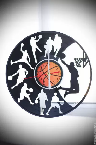 Basketbol Saati DXF Dosyası DXF çizimi