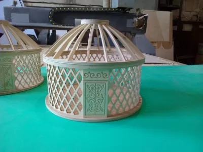 Yurt Kutusu DXF Dosyası DXF çizimi