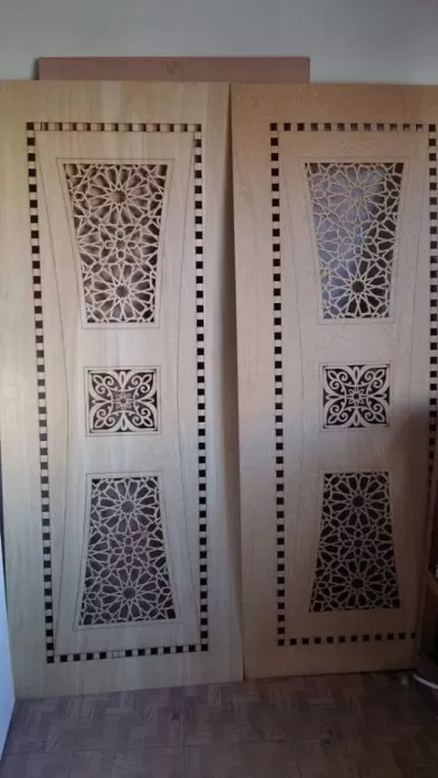 Kapı Lazer Kesim CNC DXF Dosyası DXF çizimi