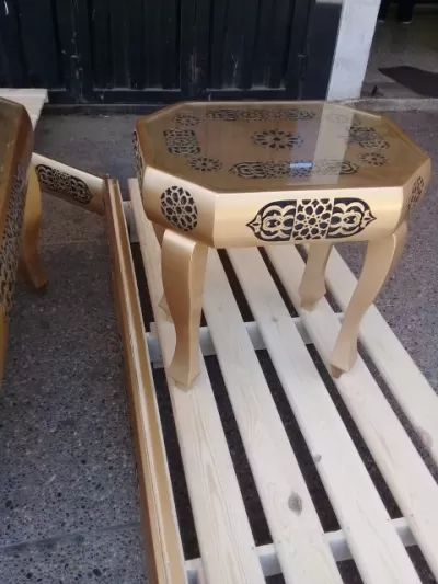 Dekoratif Masa DXF Dosyası DXF çizimi