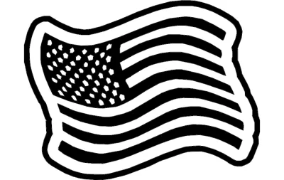 Amerikan bayrağı 1 dxf Dosyası DXF çizimi