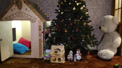 Lazer Kesim Ahşap Kulübe Şablonu Ücretsiz Vektör CDR çizimi