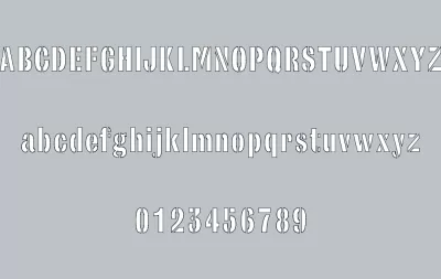 Ordu Stencil-font dxf Dosyası DXF çizimi