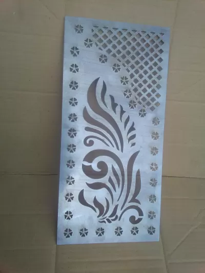 Dekoratif Desen Ayırıcı Lazer Kesim CNC Desen DXF Dosyası DXF çizimi