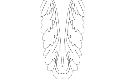 Art 5 DXF Dosyası DXF çizimi