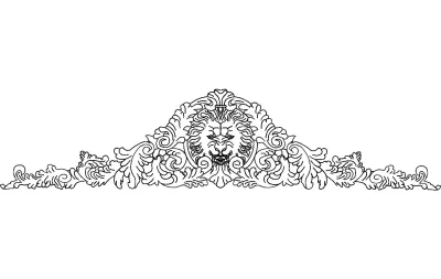 Aslan dxf Dosyası DXF çizimi