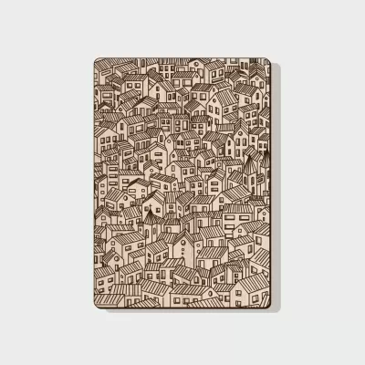 Defter Kapağı İçin Lazer Oyma Deseni Ücretsiz Vektör CDR çizimi
