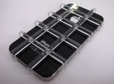 Lazer Kesim iPhone 4 Kılıfı DXF Dosyası DXF çizimi