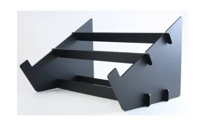 Lazer Kesim Taşınabilir Laptop Standı Ücretsiz Vektör AI çizimi