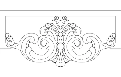 Çerçeve 6 dxf Dosyası DXF çizimi