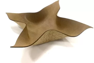 Lazer Kesim Bükülebilir MDF Kase 2.5mm PDF Dosyası PDF çizimi