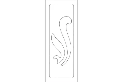 Kap İzimi dxf Dosyası DXF çizimi