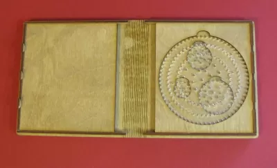 Lazer Kesim Spirograf Spiral Çizim Seti Ücretsiz Vektör CDR çizimi