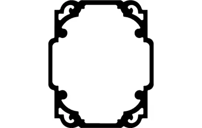 Dekor 3 dxf Dosyası DXF çizimi