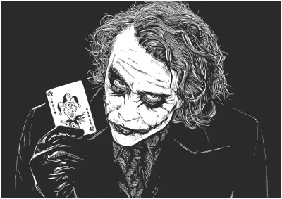 Lazerle Oyma Joker Ücretsiz Vektör CDR çizimi