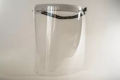 Lazer Kesim Koronavirüs COVID-19 Yüz Koruyucu DXF Dosyası DXF çizimi
