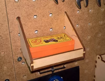 Lazer Kesim Pegboard Raf 3mm PDF Dosyası PDF çizimi