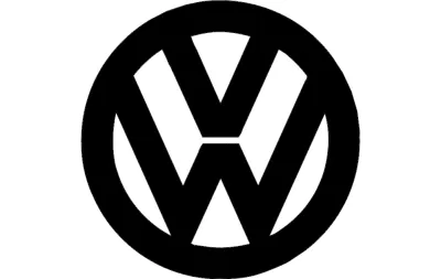 VW Logosu dxf Dosyası DXF çizimi
