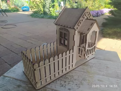 Lazer Kesim Dekor Çay Evi Çay Poşeti Tutucu 4mm Ücretsiz Vektör CDR çizimi